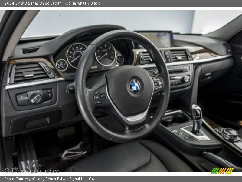 Alpine White / Black 2014 BMW 3 Series 328d Sedan