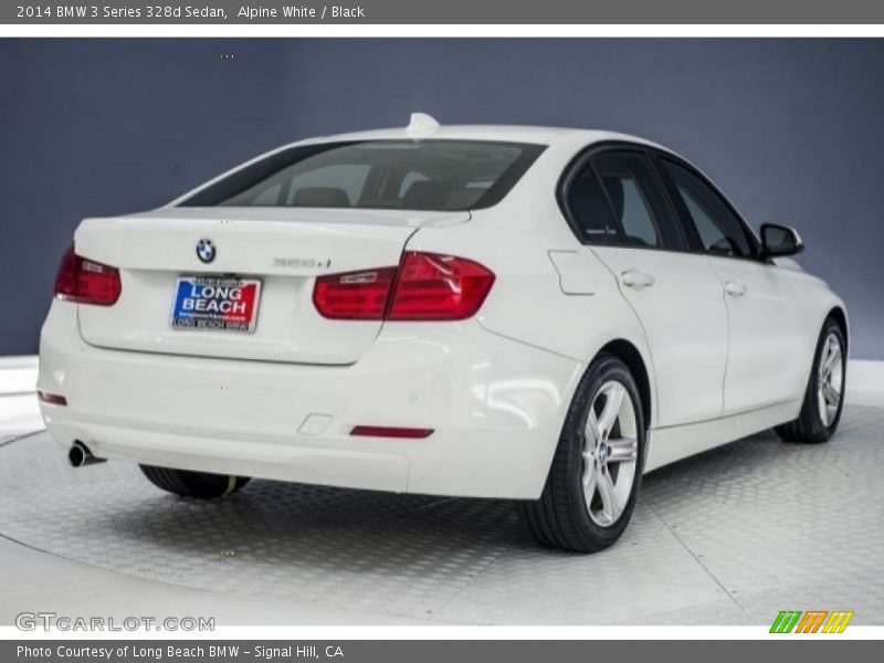 Alpine White / Black 2014 BMW 3 Series 328d Sedan