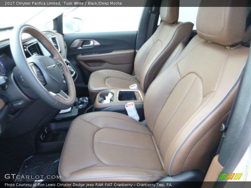 Tusk White / Black/Deep Mocha 2017 Chrysler Pacifica Limited