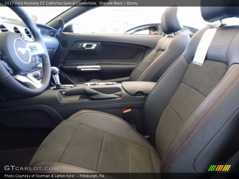 Shadow Black / Ebony 2017 Ford Mustang GT California Speical Convertible