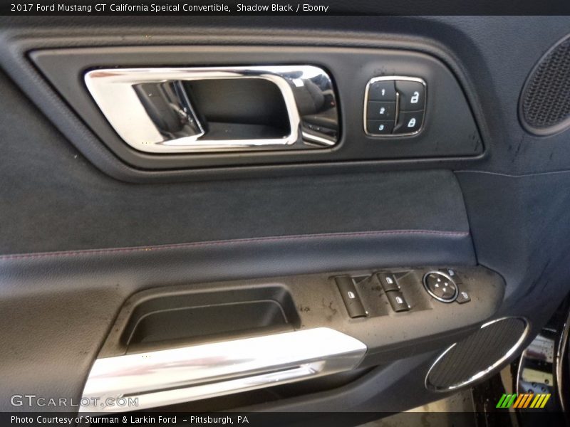 Shadow Black / Ebony 2017 Ford Mustang GT California Speical Convertible