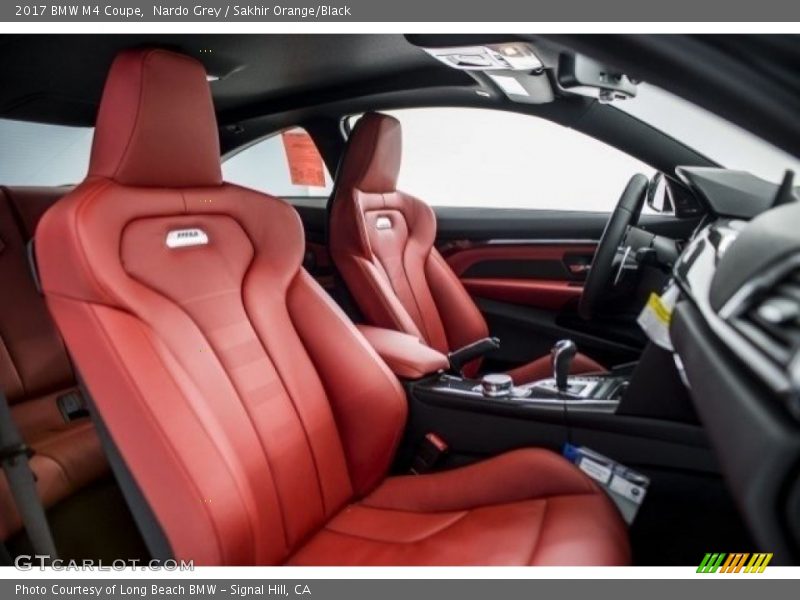 Front Seat of 2017 M4 Coupe