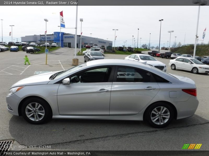 Radiant Silver / Gray 2014 Hyundai Sonata GLS