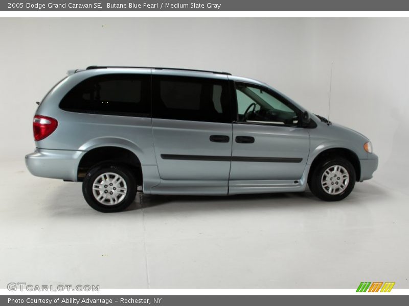 Butane Blue Pearl / Medium Slate Gray 2005 Dodge Grand Caravan SE