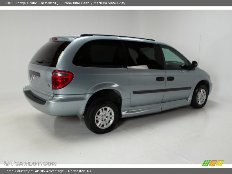 Butane Blue Pearl / Medium Slate Gray 2005 Dodge Grand Caravan SE