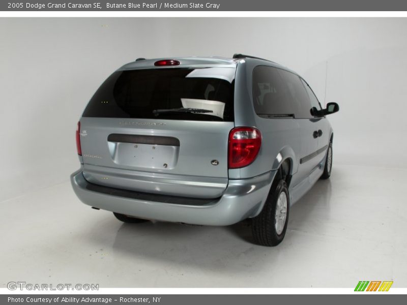 Butane Blue Pearl / Medium Slate Gray 2005 Dodge Grand Caravan SE