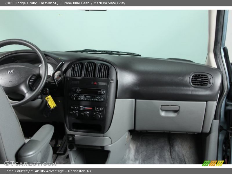 Butane Blue Pearl / Medium Slate Gray 2005 Dodge Grand Caravan SE