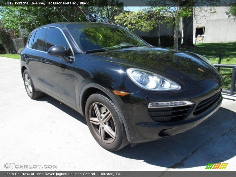 Jet Black Metallic / Black 2012 Porsche Cayenne