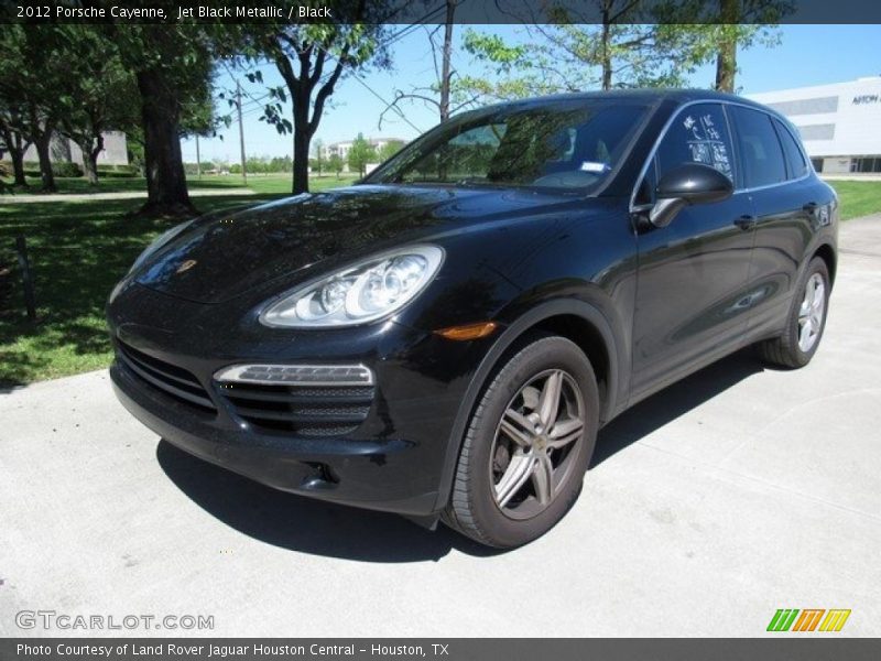 Jet Black Metallic / Black 2012 Porsche Cayenne