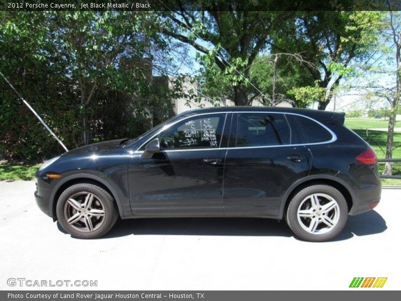 Jet Black Metallic / Black 2012 Porsche Cayenne