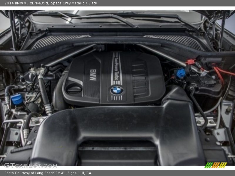 Space Grey Metallic / Black 2014 BMW X5 xDrive35d