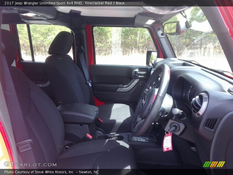 Firecracker Red / Black 2017 Jeep Wrangler Unlimited Sport 4x4 RHD