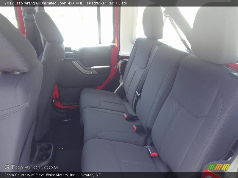 Firecracker Red / Black 2017 Jeep Wrangler Unlimited Sport 4x4 RHD