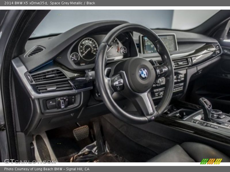 Space Grey Metallic / Black 2014 BMW X5 xDrive35d