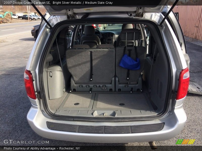 Bright Silver Metallic / Medium Slate Gray 2007 Dodge Grand Caravan SE