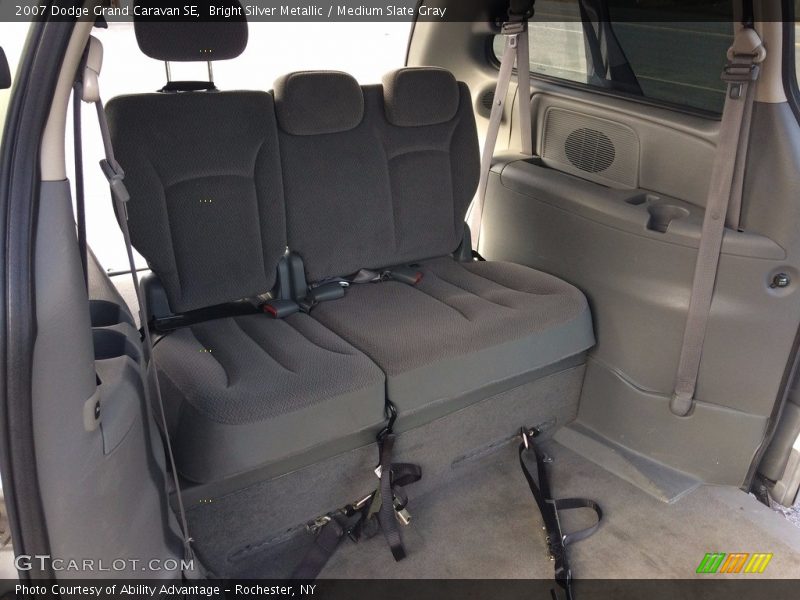 Bright Silver Metallic / Medium Slate Gray 2007 Dodge Grand Caravan SE