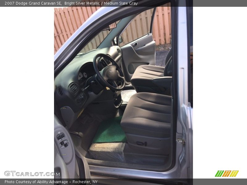 Bright Silver Metallic / Medium Slate Gray 2007 Dodge Grand Caravan SE