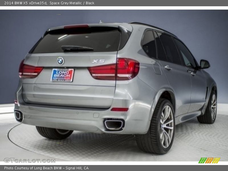 Space Grey Metallic / Black 2014 BMW X5 xDrive35d