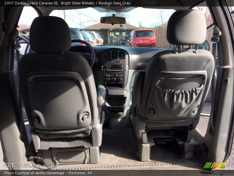 Bright Silver Metallic / Medium Slate Gray 2007 Dodge Grand Caravan SE