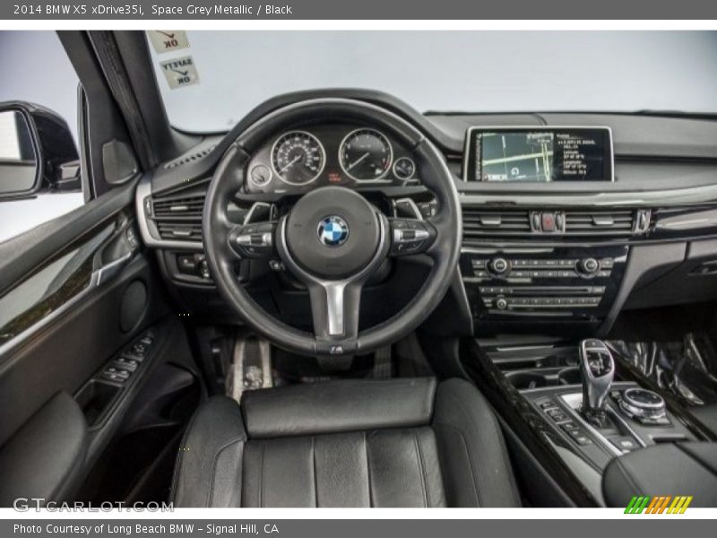 Space Grey Metallic / Black 2014 BMW X5 xDrive35i