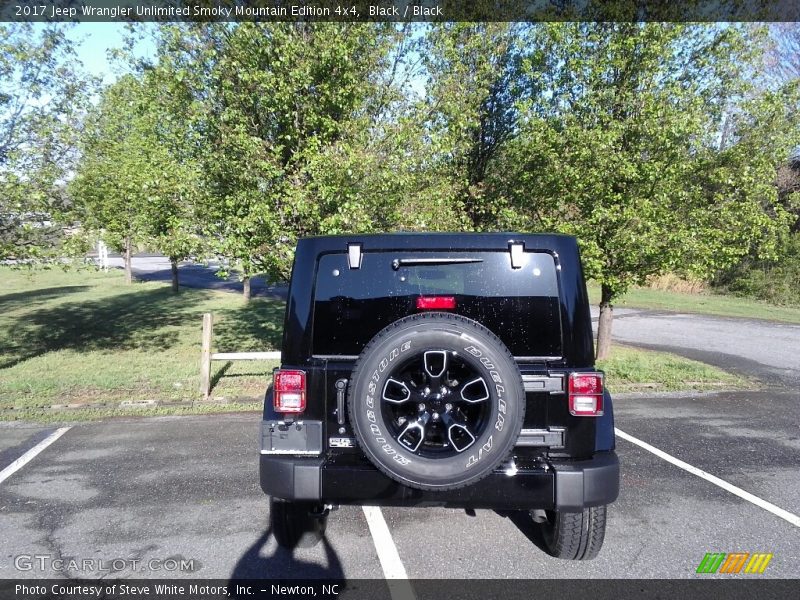 Black / Black 2017 Jeep Wrangler Unlimited Smoky Mountain Edition 4x4