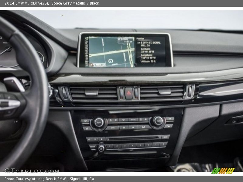 Space Grey Metallic / Black 2014 BMW X5 xDrive35i