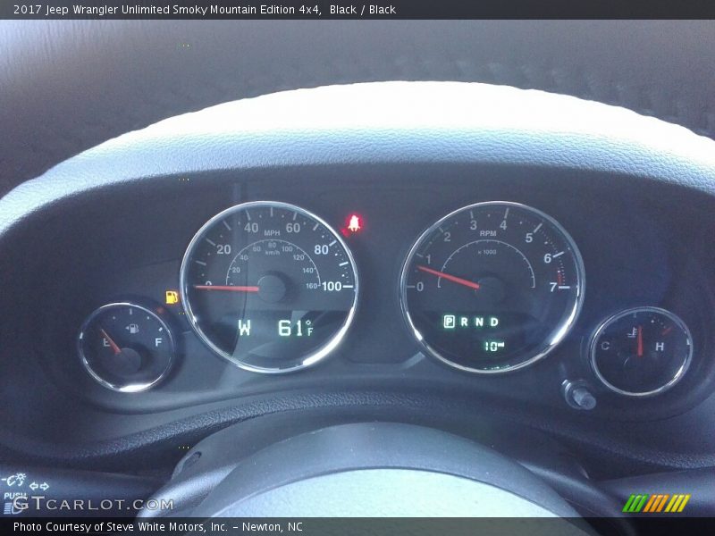 Black / Black 2017 Jeep Wrangler Unlimited Smoky Mountain Edition 4x4