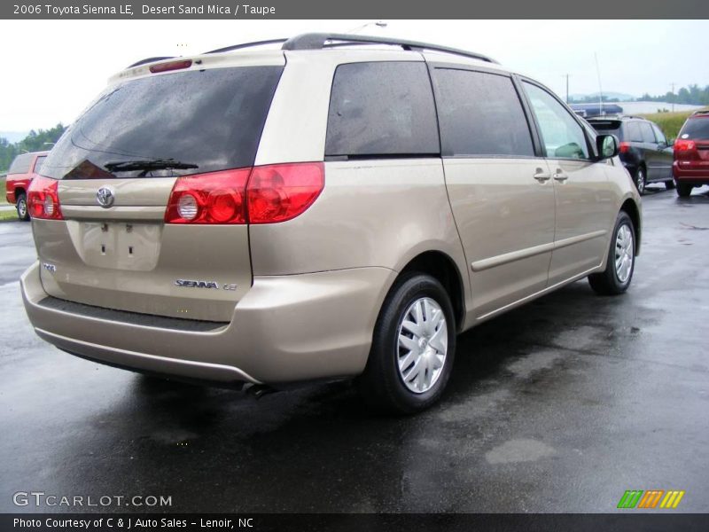 Desert Sand Mica / Taupe 2006 Toyota Sienna LE