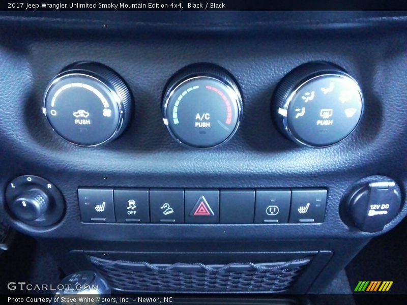 Black / Black 2017 Jeep Wrangler Unlimited Smoky Mountain Edition 4x4