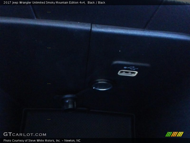 Black / Black 2017 Jeep Wrangler Unlimited Smoky Mountain Edition 4x4