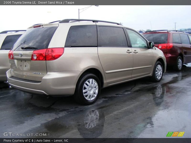 Desert Sand Mica / Taupe 2006 Toyota Sienna LE