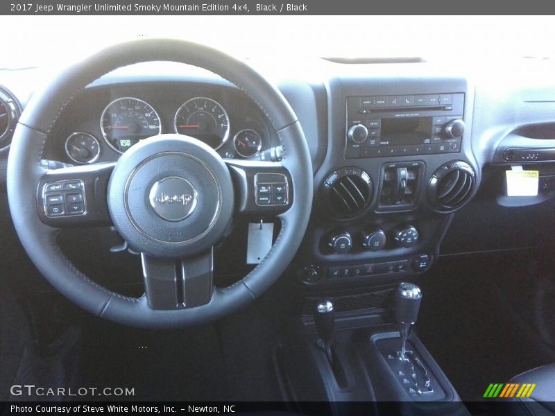 Black / Black 2017 Jeep Wrangler Unlimited Smoky Mountain Edition 4x4