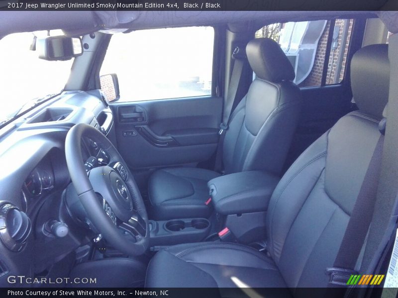 Black / Black 2017 Jeep Wrangler Unlimited Smoky Mountain Edition 4x4