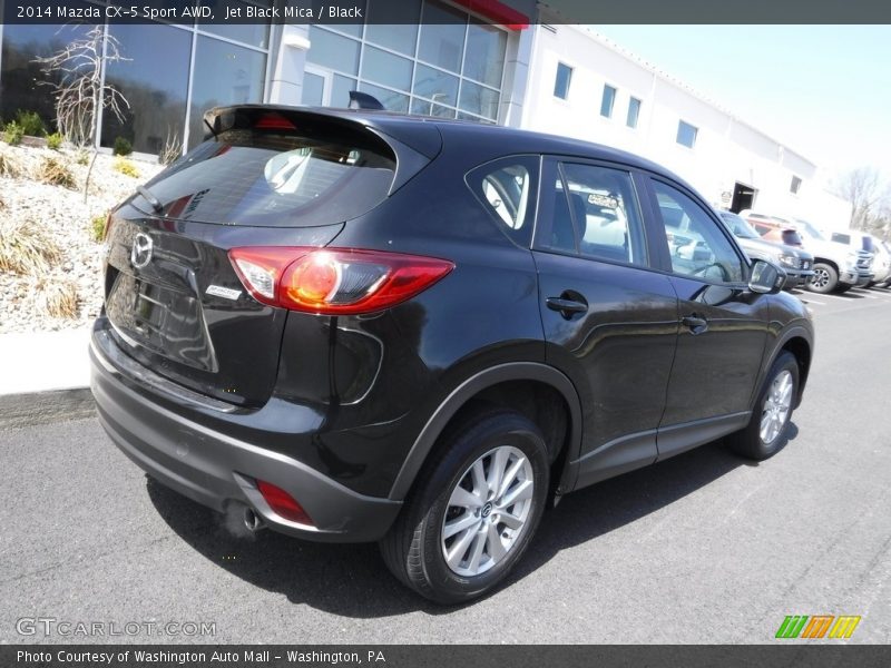 Jet Black Mica / Black 2014 Mazda CX-5 Sport AWD