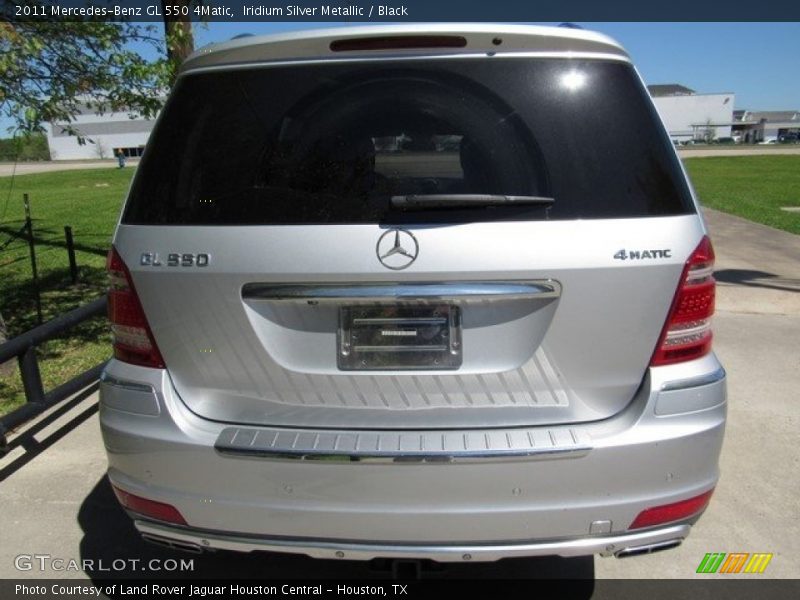 Iridium Silver Metallic / Black 2011 Mercedes-Benz GL 550 4Matic