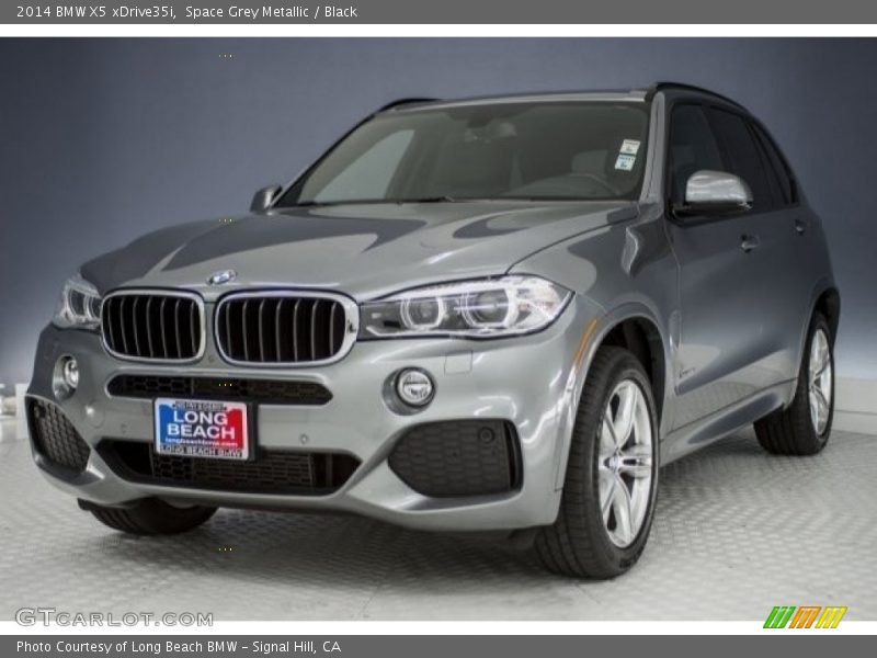 Space Grey Metallic / Black 2014 BMW X5 xDrive35i