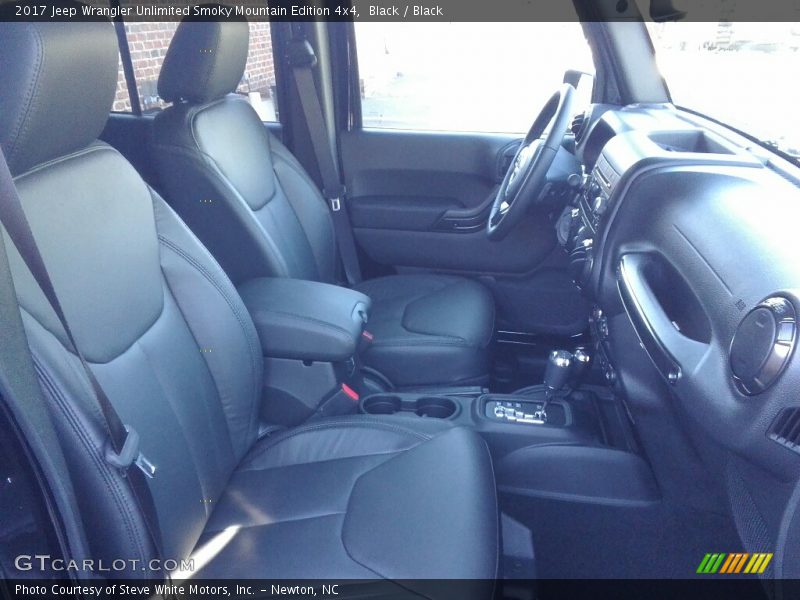 Black / Black 2017 Jeep Wrangler Unlimited Smoky Mountain Edition 4x4