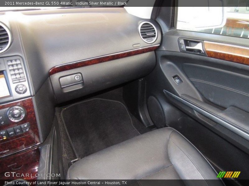 Iridium Silver Metallic / Black 2011 Mercedes-Benz GL 550 4Matic