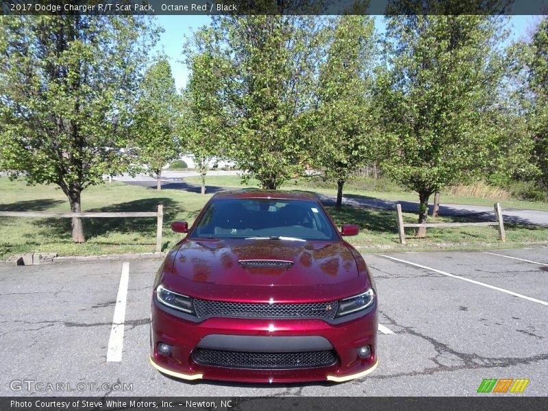 Octane Red / Black 2017 Dodge Charger R/T Scat Pack