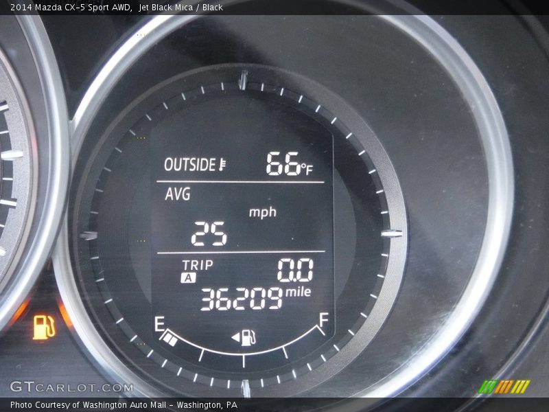Jet Black Mica / Black 2014 Mazda CX-5 Sport AWD