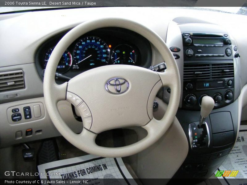 Desert Sand Mica / Taupe 2006 Toyota Sienna LE