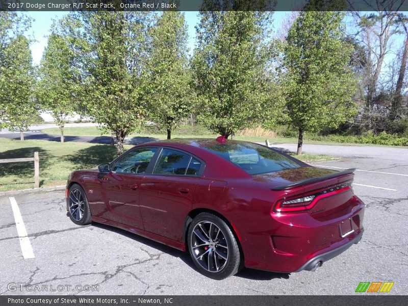 Octane Red / Black 2017 Dodge Charger R/T Scat Pack