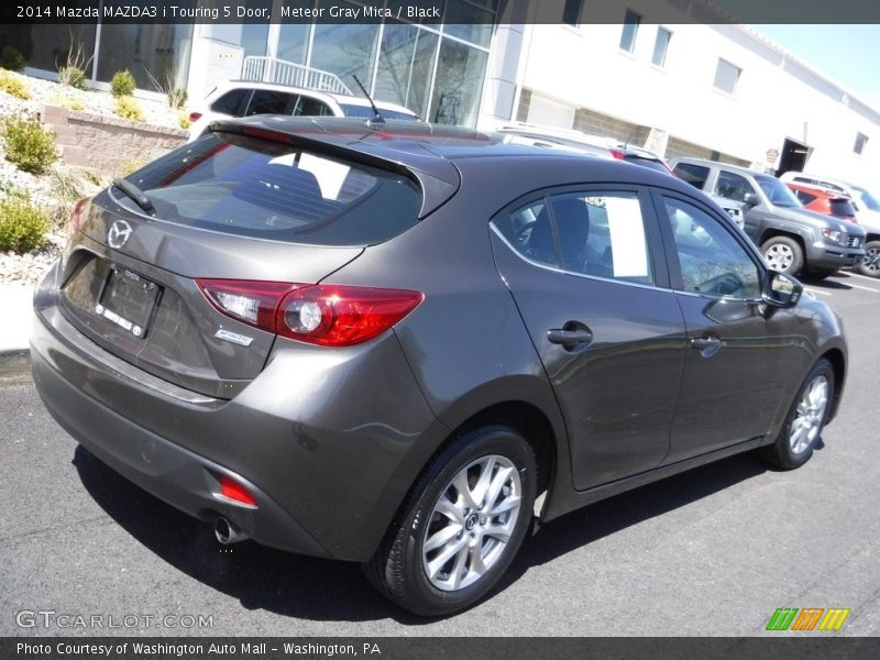 Meteor Gray Mica / Black 2014 Mazda MAZDA3 i Touring 5 Door