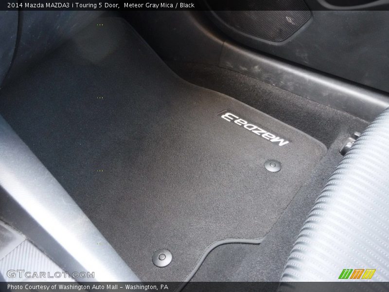 Meteor Gray Mica / Black 2014 Mazda MAZDA3 i Touring 5 Door