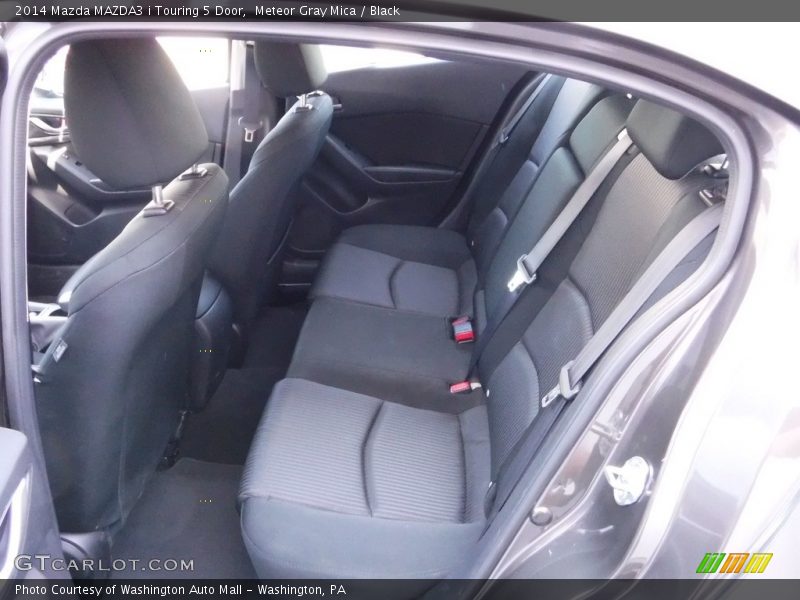 Meteor Gray Mica / Black 2014 Mazda MAZDA3 i Touring 5 Door