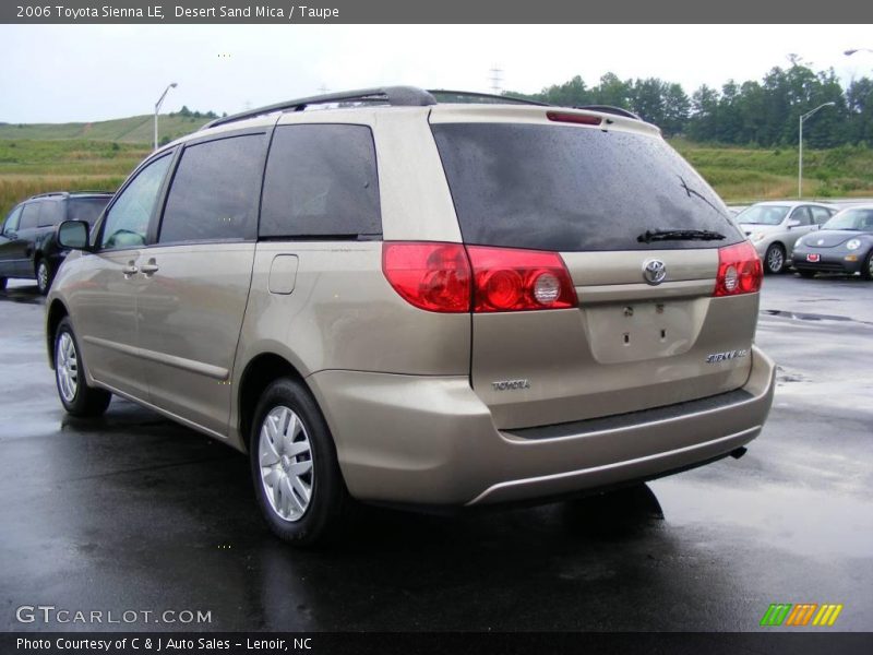 Desert Sand Mica / Taupe 2006 Toyota Sienna LE