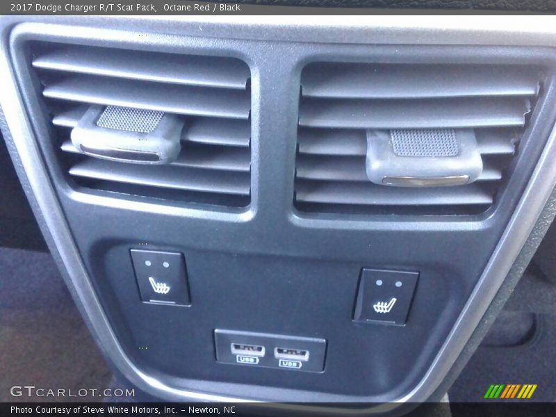 Octane Red / Black 2017 Dodge Charger R/T Scat Pack