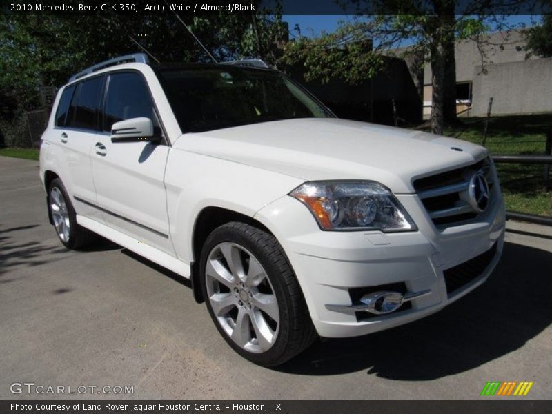 Arctic White / Almond/Black 2010 Mercedes-Benz GLK 350