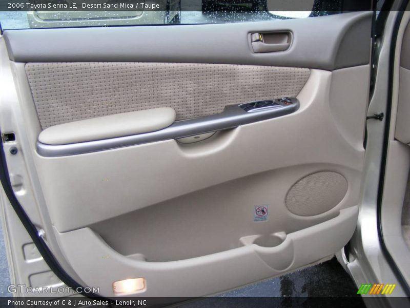 Desert Sand Mica / Taupe 2006 Toyota Sienna LE