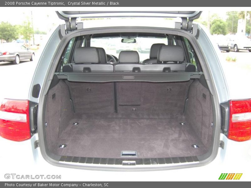 Crystal Silver Metallic / Black 2008 Porsche Cayenne Tiptronic